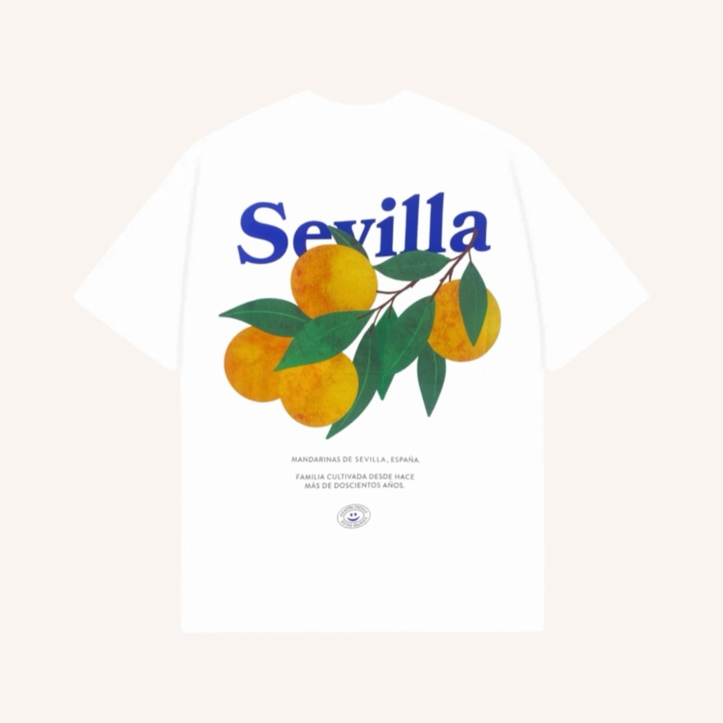 Bright Sevilla Oranges Oversized Tee