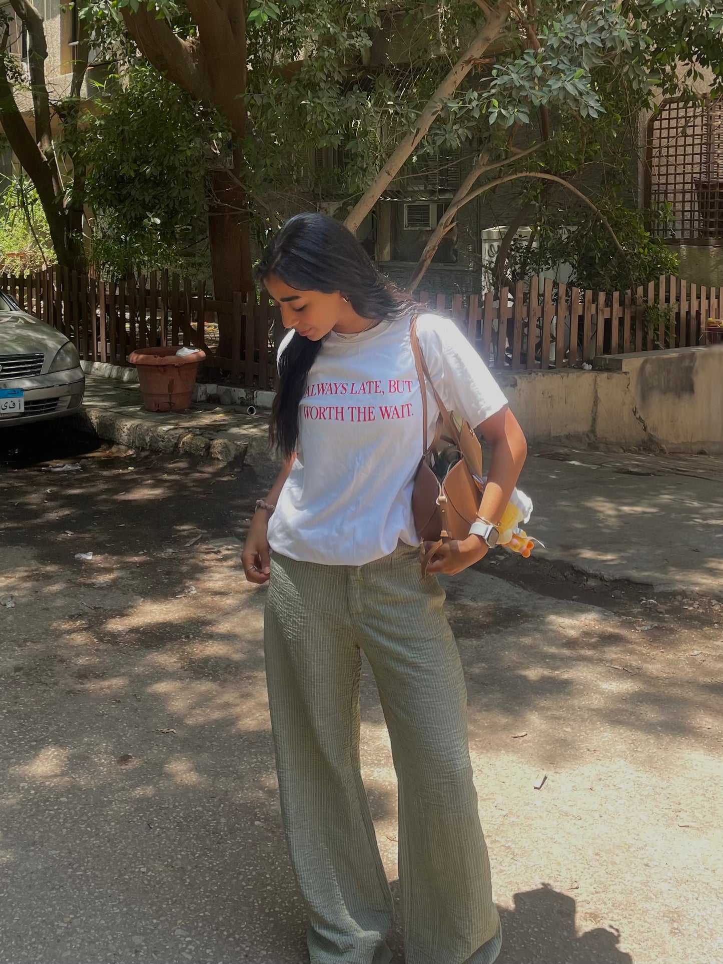 Always late, but worth the wait. Regular tee