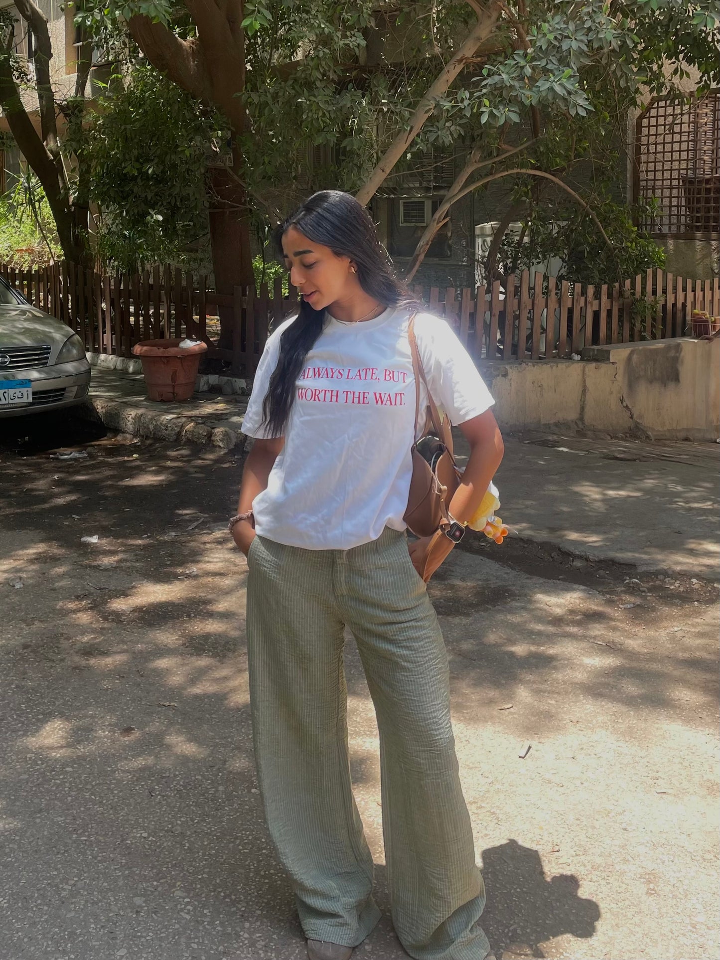 Always late, but worth the wait. Regular tee