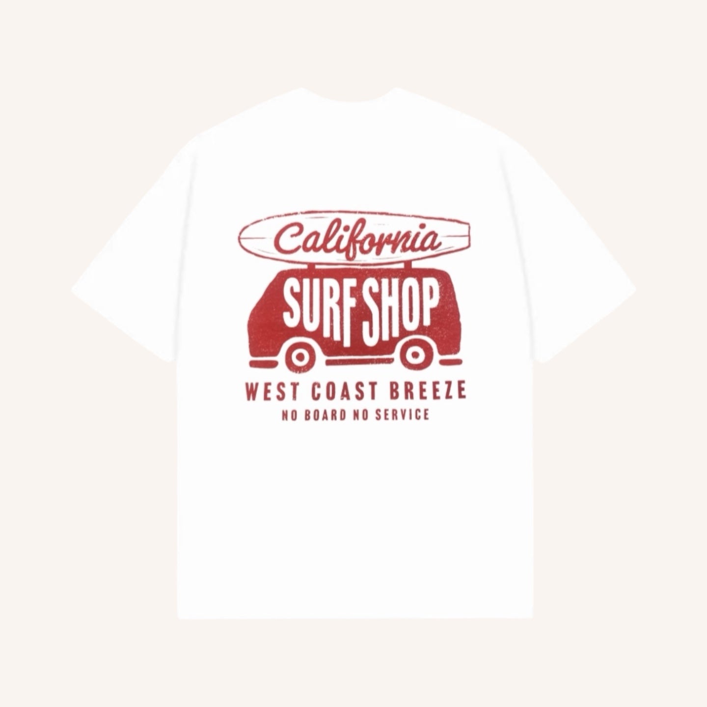 California Surf Shop Oversized Tee
